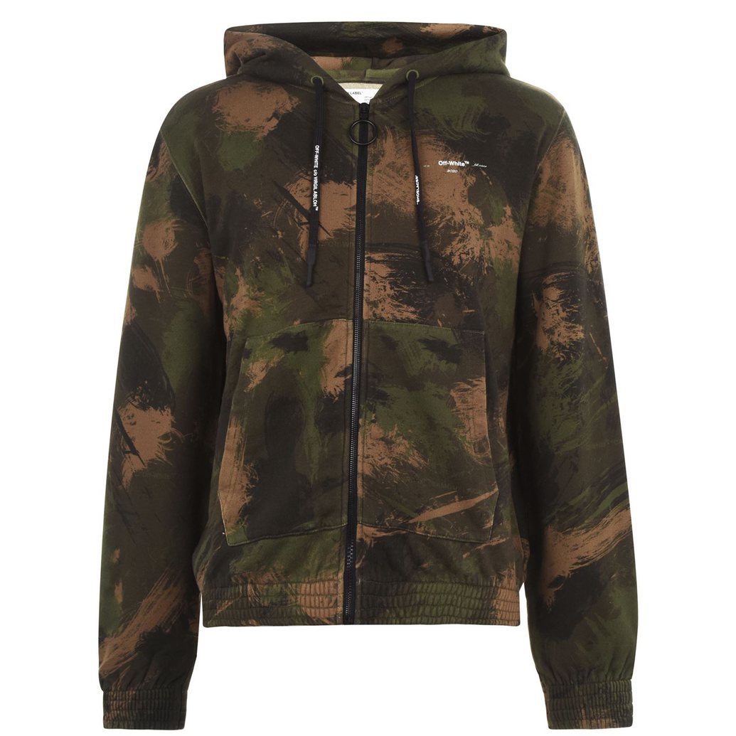 Off-White Paintbrush Camo Tee Multi