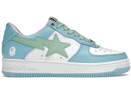 A Bathing Ape Bape Sta Pastel Blue