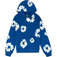 Denim Tears The Cotton Wreath Sweatshirt Blue
