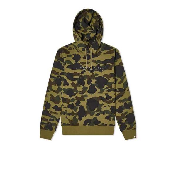 Bape World Gone Mad Hoodie 1ST Camo Green
