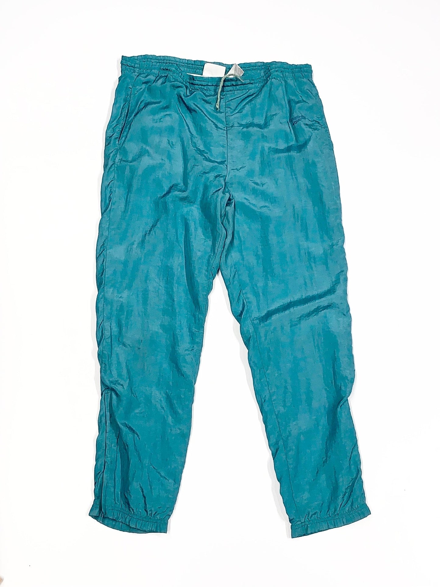 Vintage Reebok Windbreaker Pants Teal