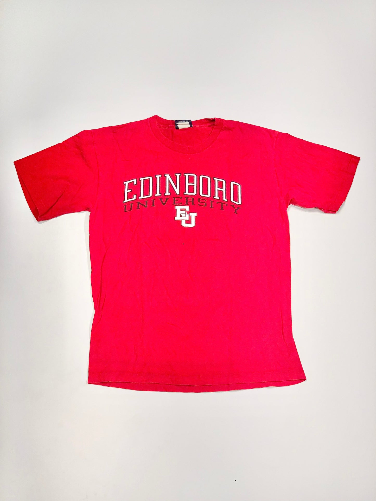 Vintage Edinboro University Tee Red