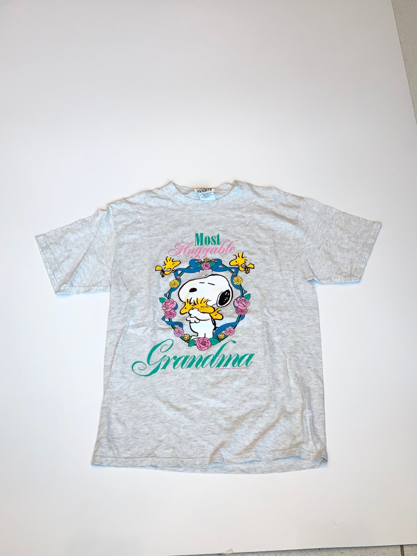 Vintage Snoopy Huggable Tee Grey