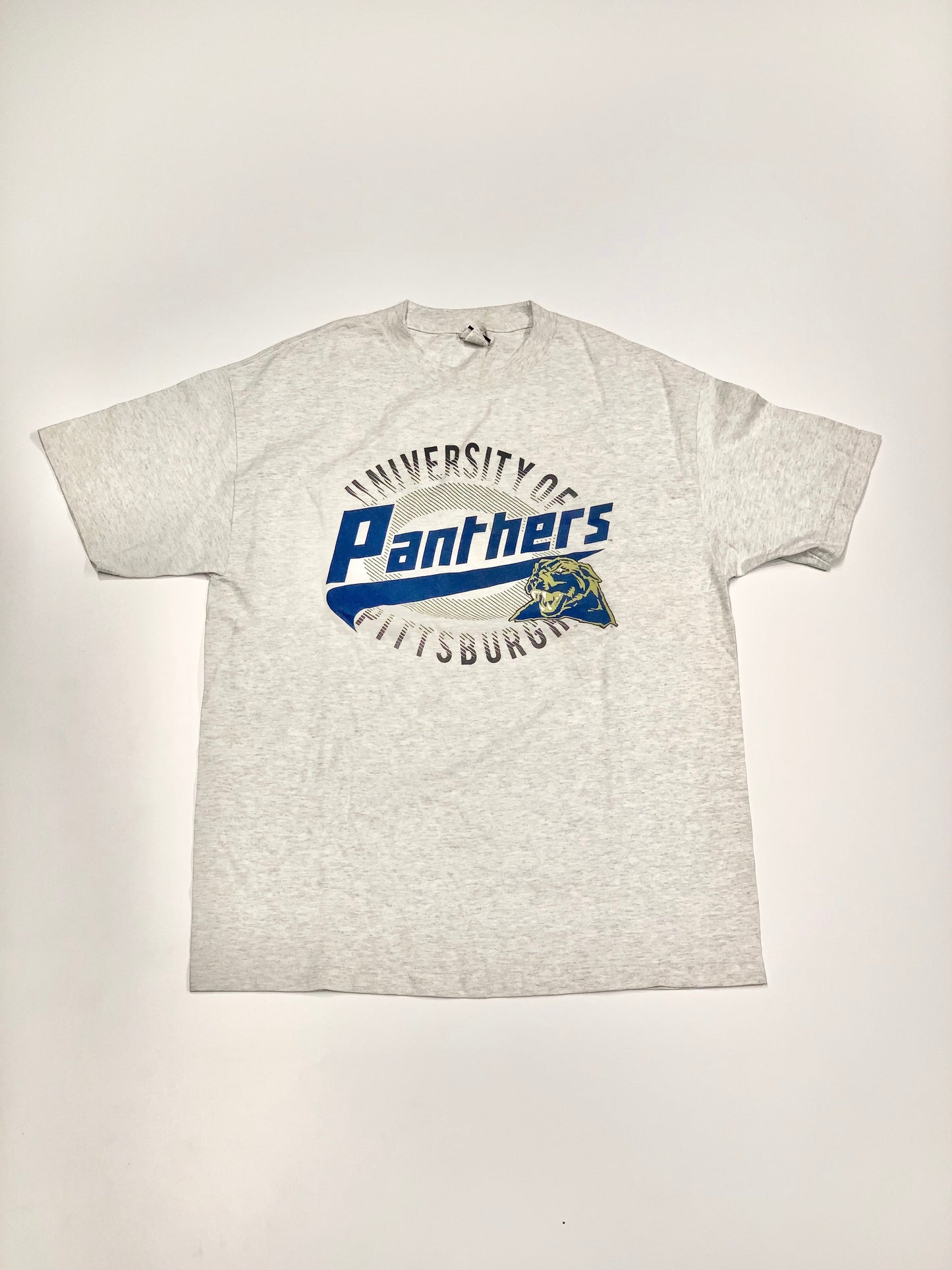 Vintage Pittsburgh Panthers University Tee Grey
