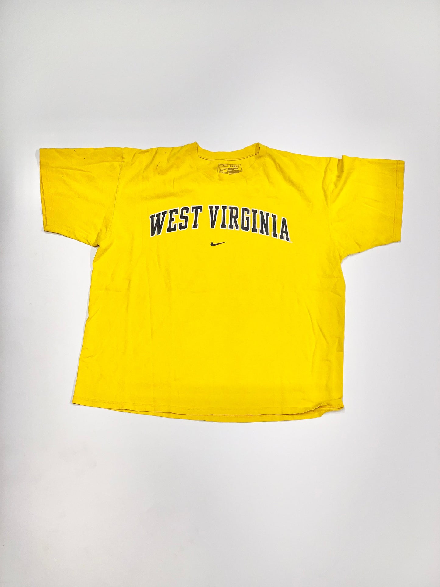Vintage Nike West Virginia Tee Yellow