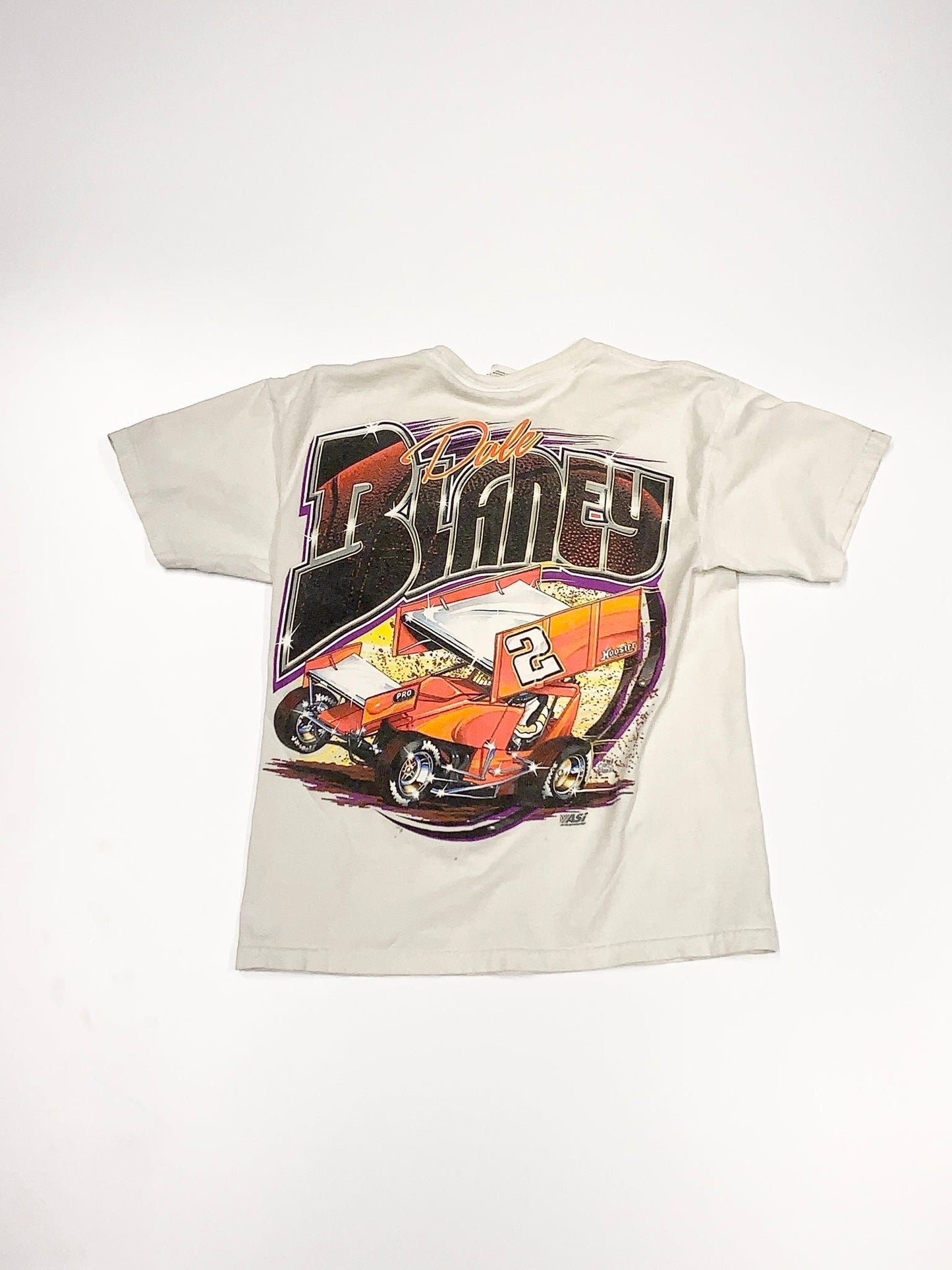 Vintage Dale Blaney Nascar Tee White