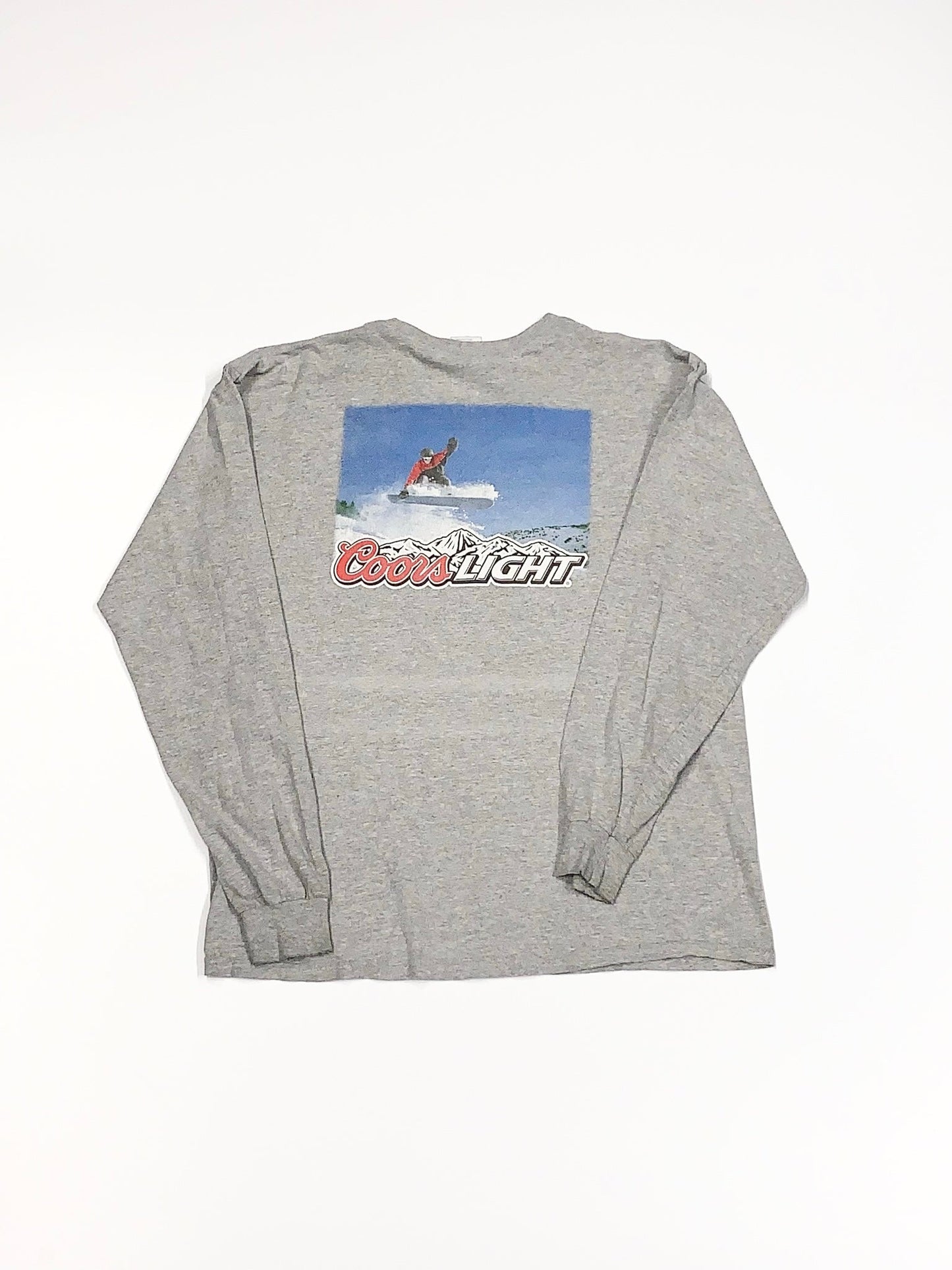 Vintage Coors Light Tee Grey