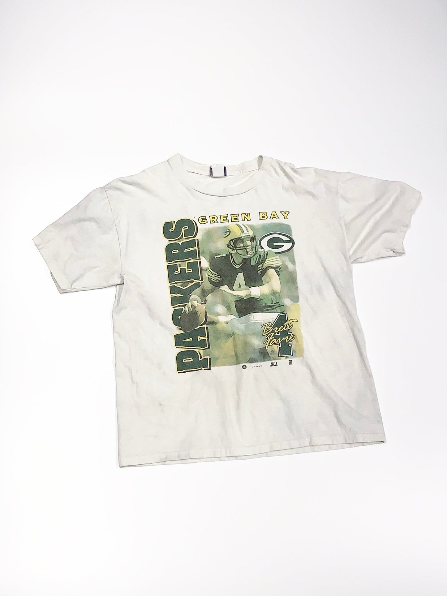 Vintage Green Bay Packers Tee White