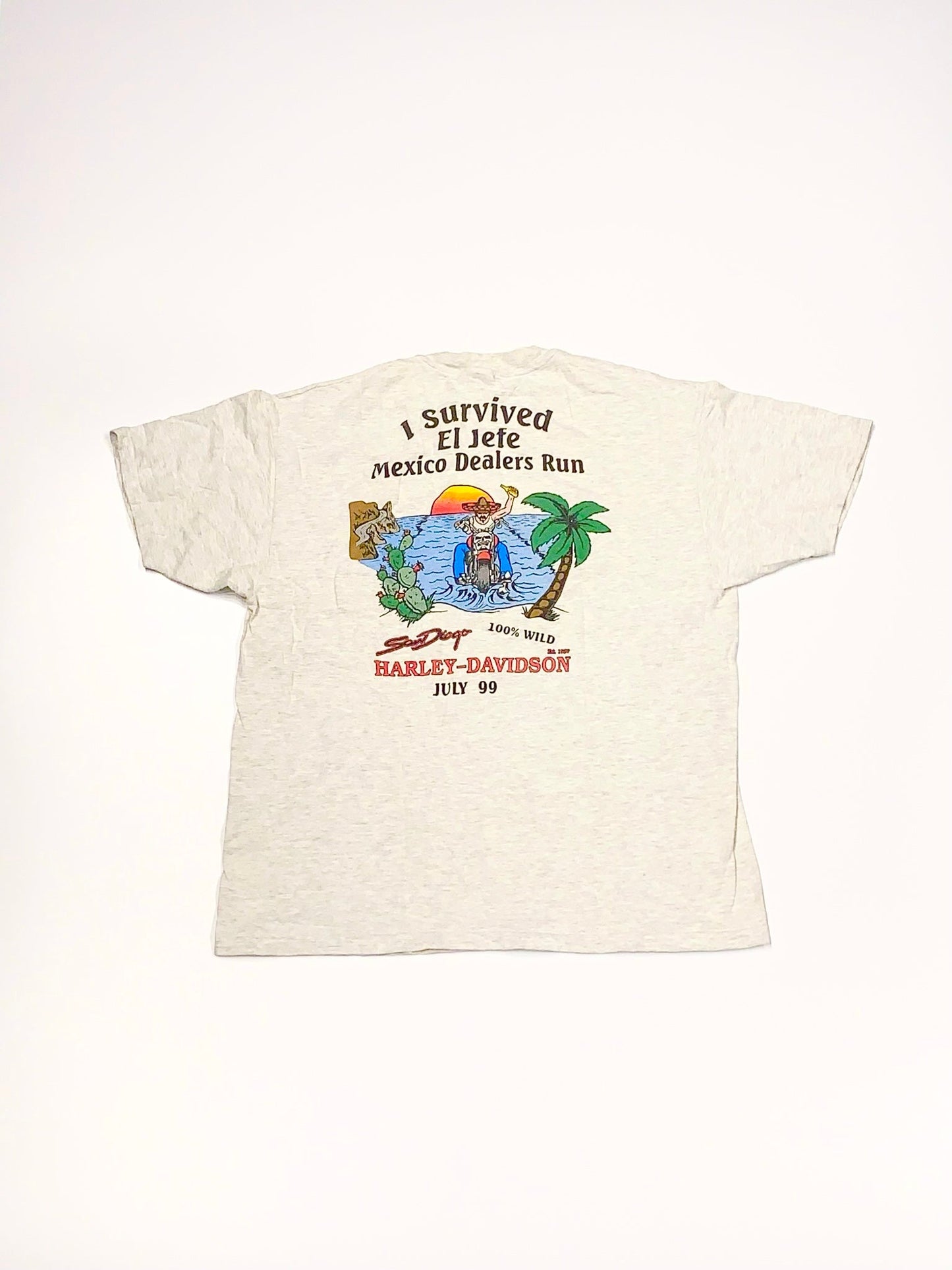 Vintage El Jefe Tee Grey