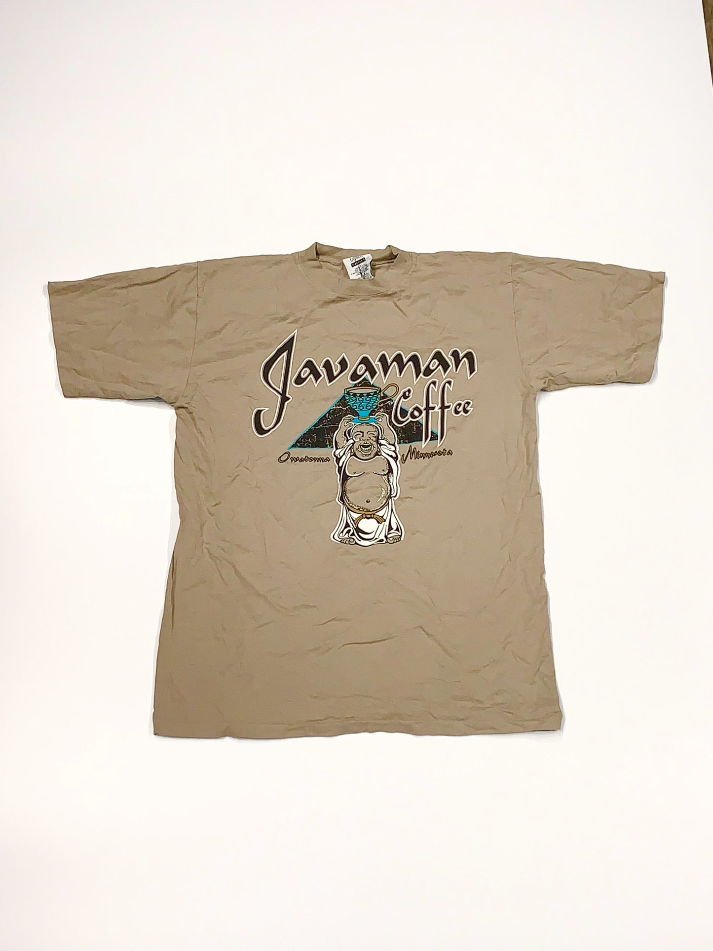 Vintage Javaman Coffee Tee Grey