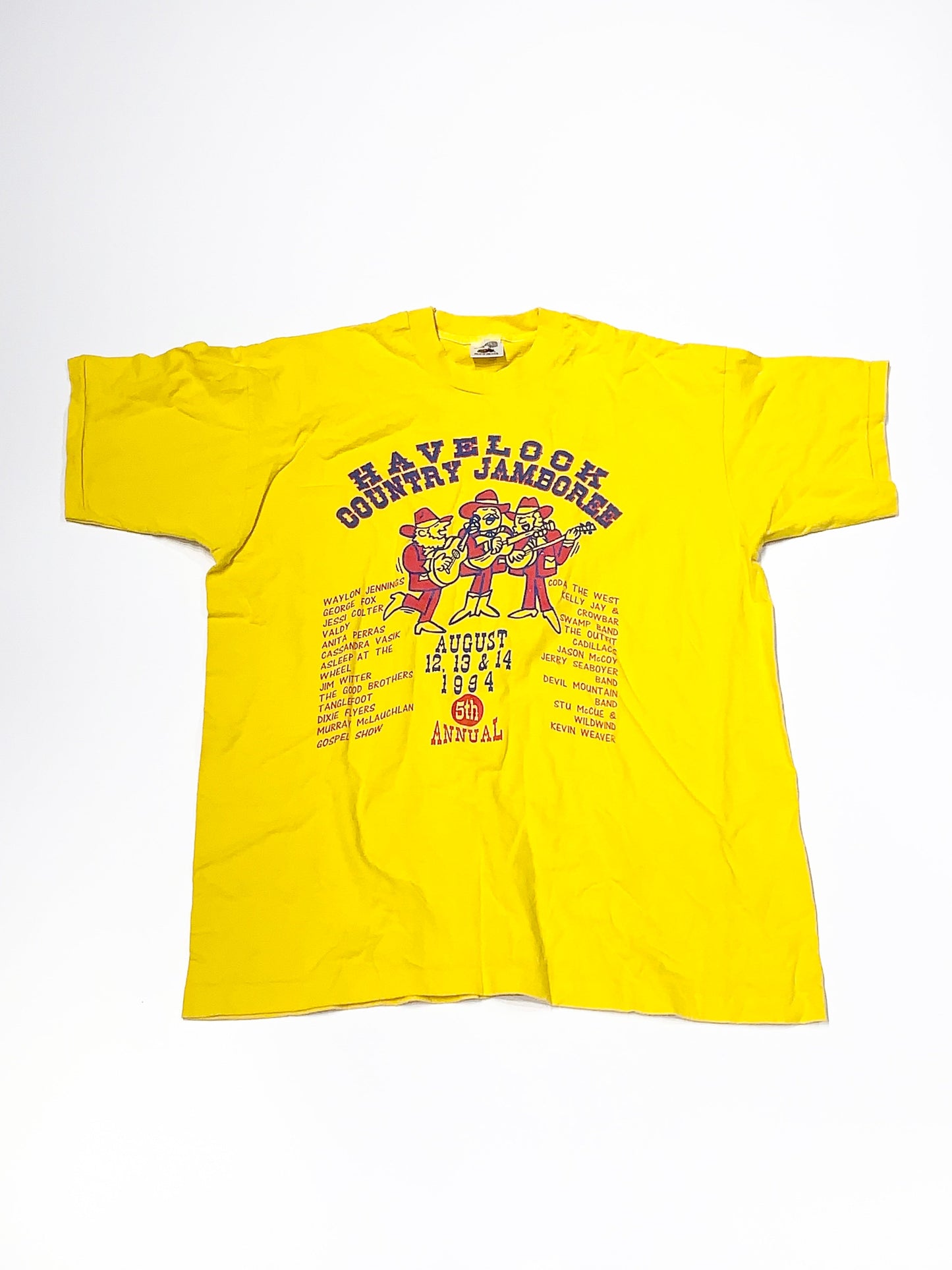Vintage Havelock Country Jamboree Tee Yellow