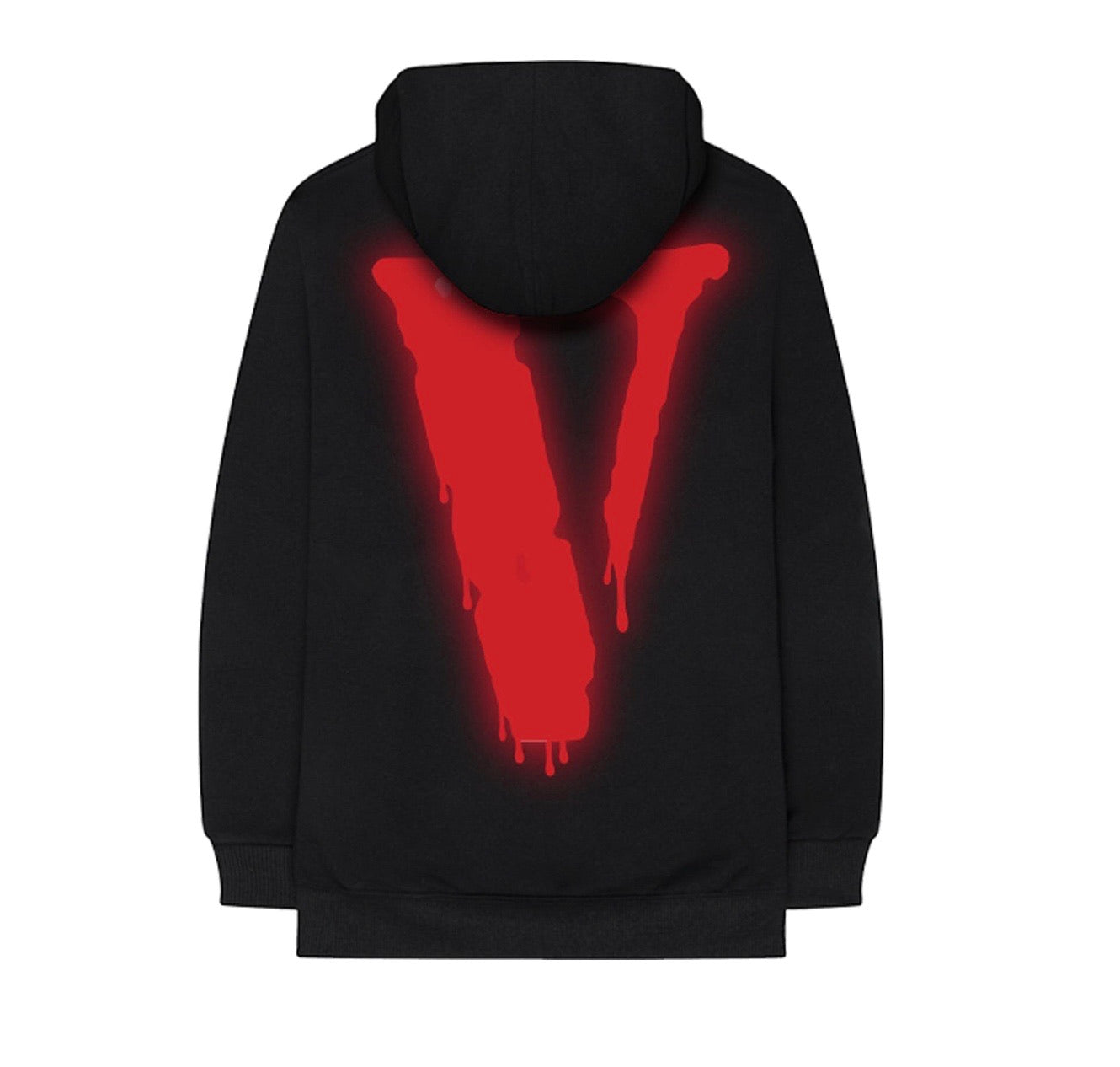 Nav x Vlone Black Drip Pullover Hoodie