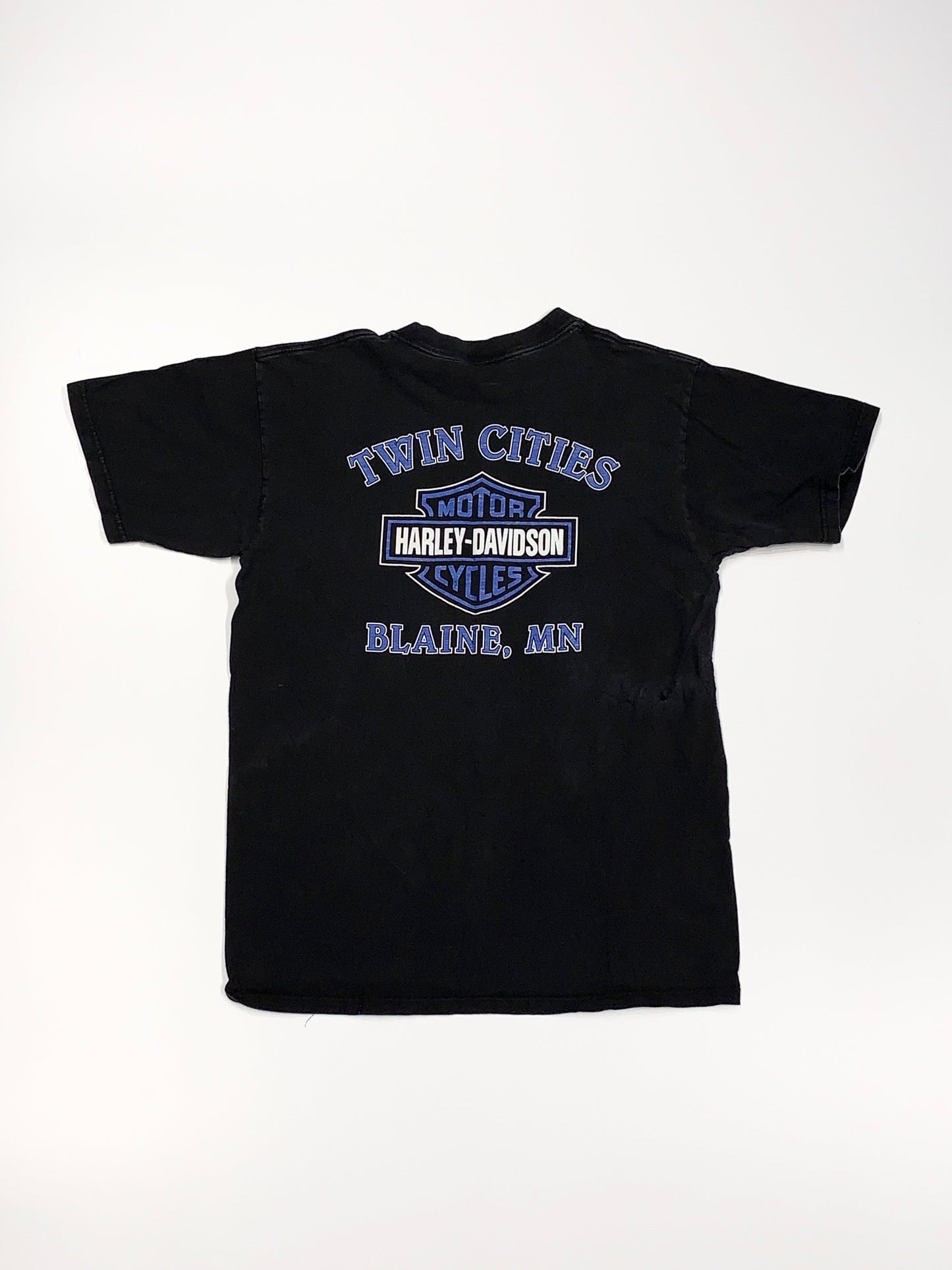 Vintage Harley-Davidson Tee Black/Blue