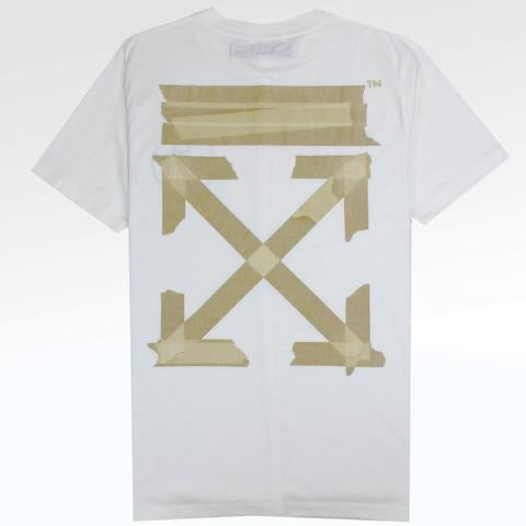Off-White Tape T-Shirt (White)