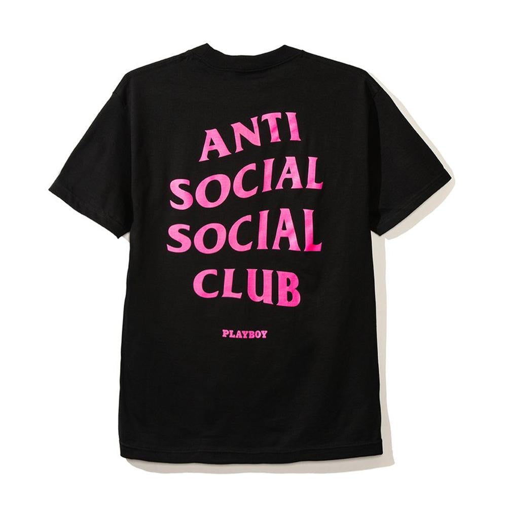Anti Social Social Club x Playboy Tee Black