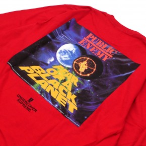 Supreme UNDERCOVER/Public Enemy Counterattack L/S Tee Red