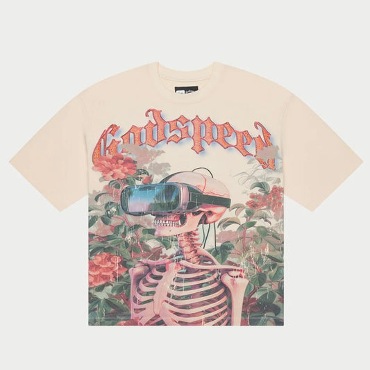 Godspeed vision flower tee white