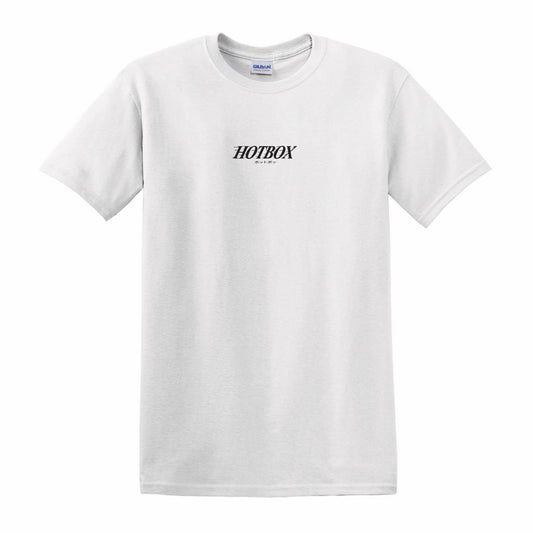 HOTBOX Tee Front Logo White
