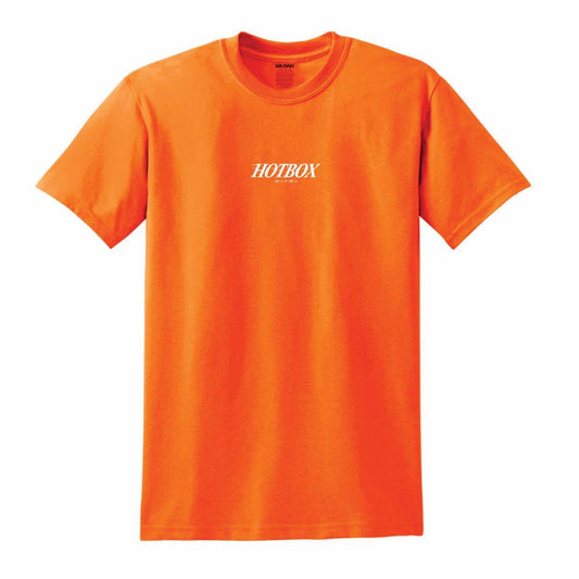 HOTBOX Tee Front Logo Orange
