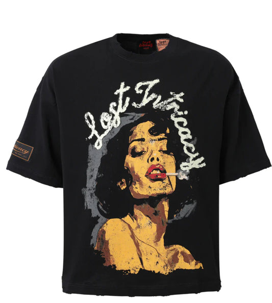 Lost Intricacy Up In Smoke Black T Shirt