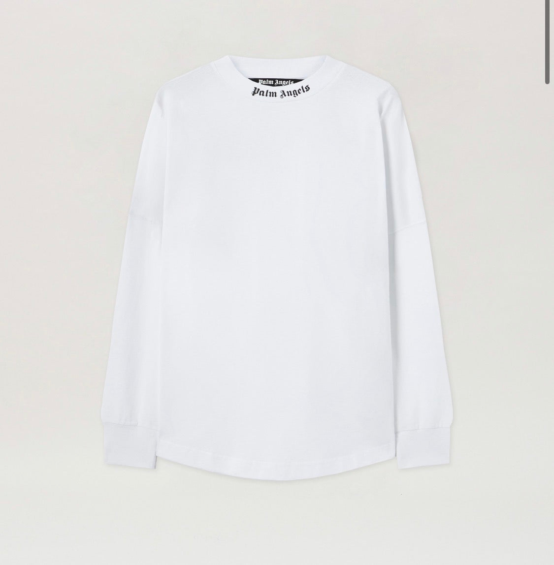 Palm Angels Classic Logo White Longsleeve