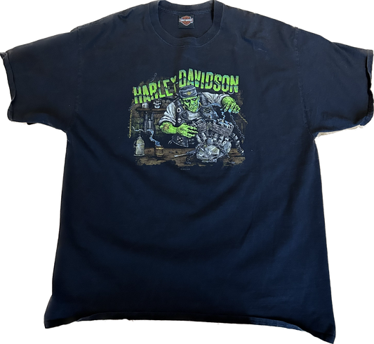 Vintage Harley-Davidson Frankenstein T-Shirt