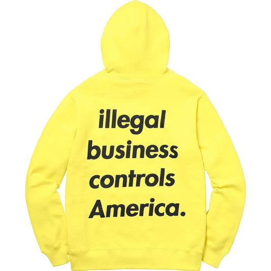 Supreme Illegal Business Hoodie (Yellow)