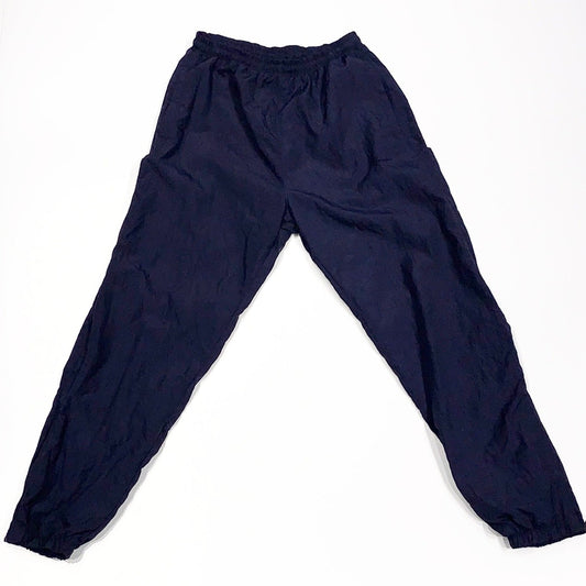Vintage Puma Tapered Windbreaker Pants Navy