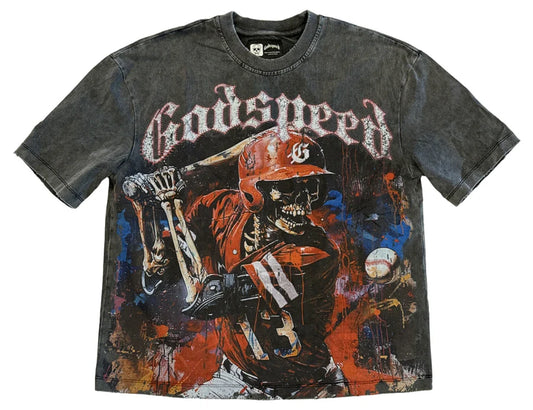 Godspeed Grand Slam T-Shirt Grey Wash