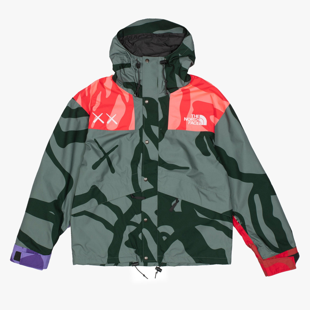 KAWS x The North Face Retro 1986 Mountain Jacket Balsam Green 86 