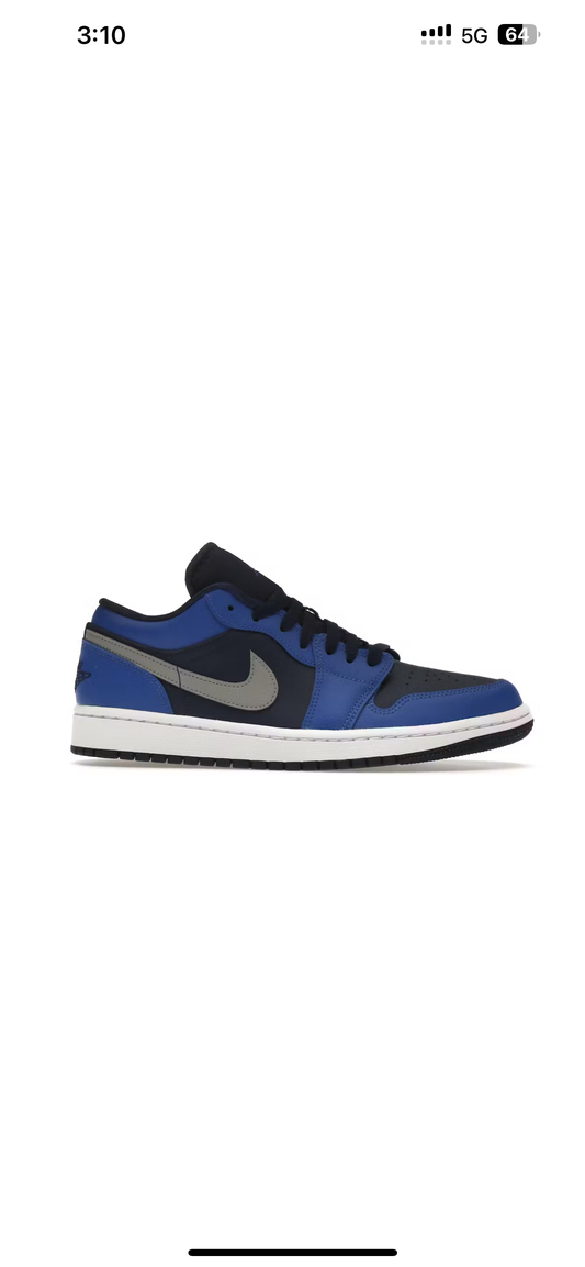 Jordan 1 low - Game Royal Blue void