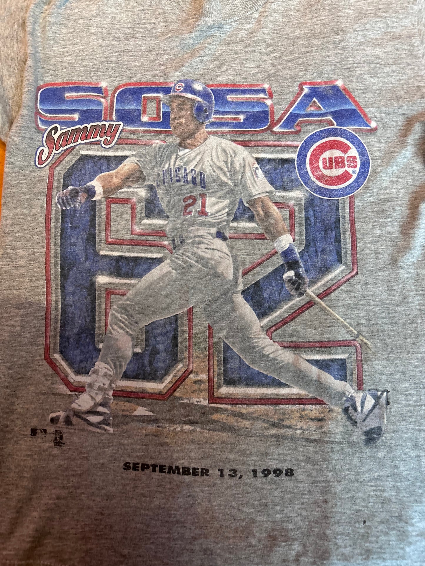 Vintage Sammy Sosa Chicago Cubs T-shirt