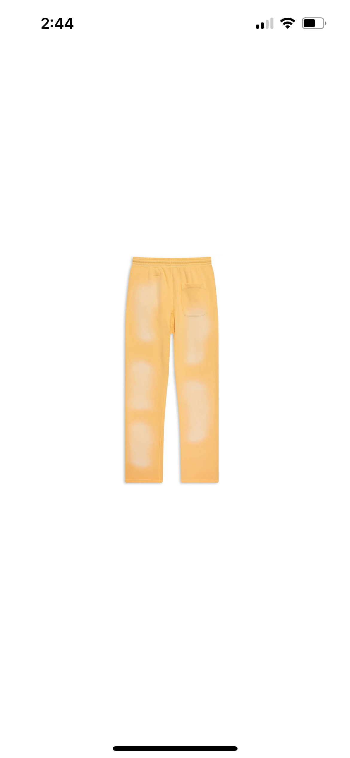 Hellstar Sports Sweatpants Yellow