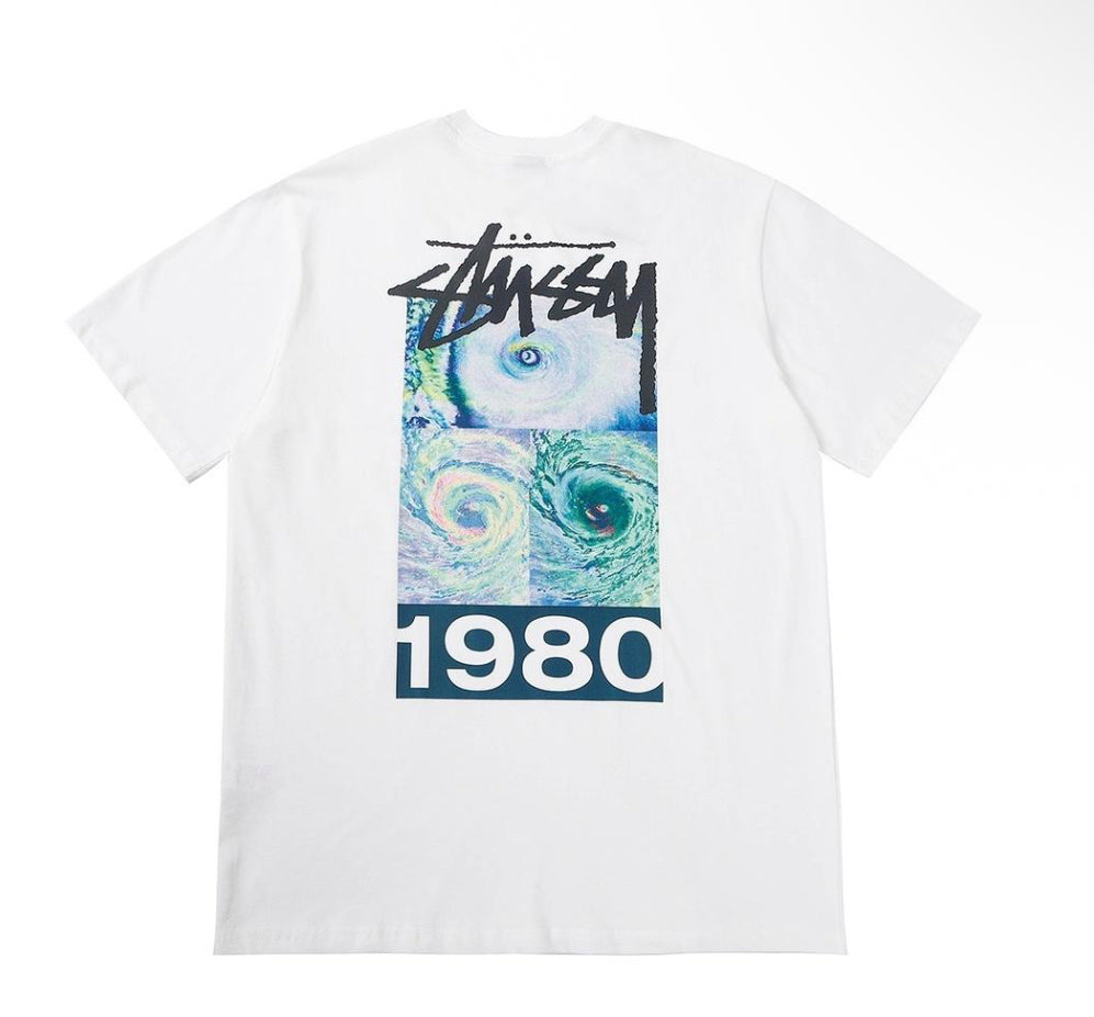 Stussy 1980 White Tee