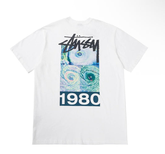 Stussy 1980 White Tee