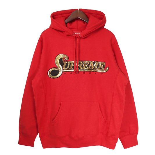 Sequin Viper Hooded Sweatshirt MCMXCIV SUPREME 19AW