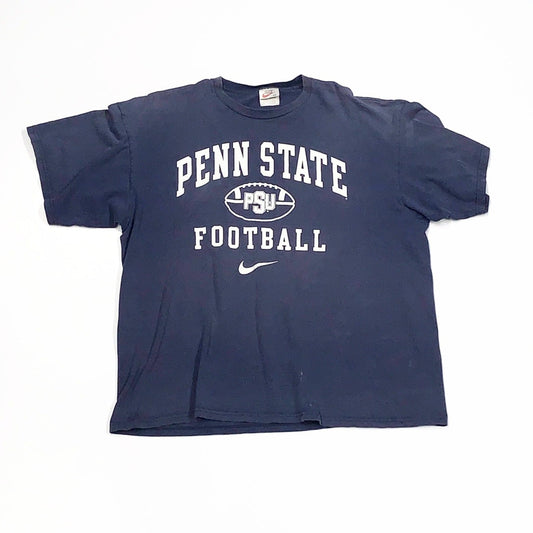 Vintage Penn State Football Tee Navy