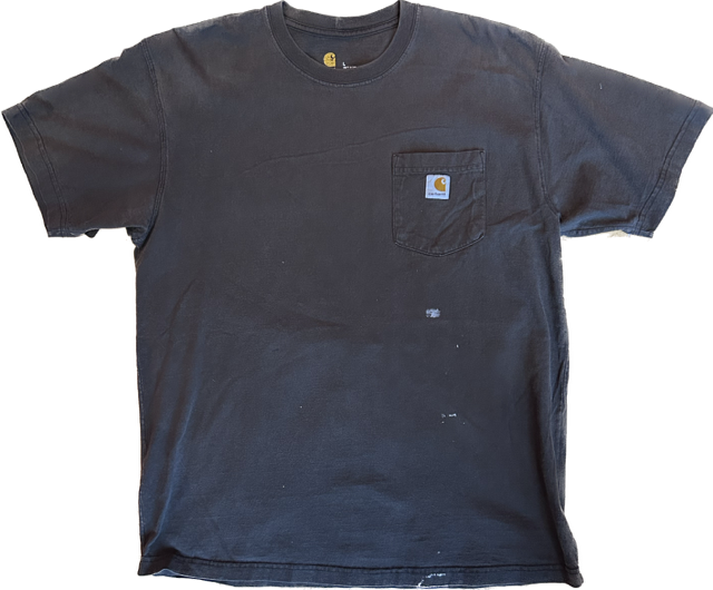 Vintage Carhartt front pocket T-Shirt Brown￼