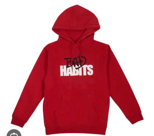 VLONE x Bad Habits Red Hoodie