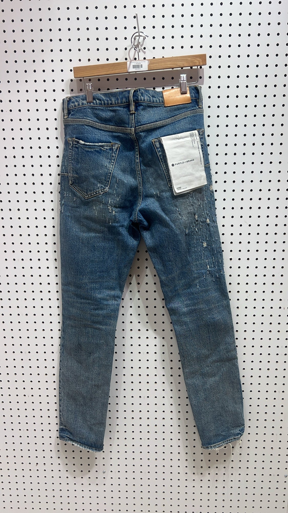 PURPLE Blue Wash Slim Jeans
