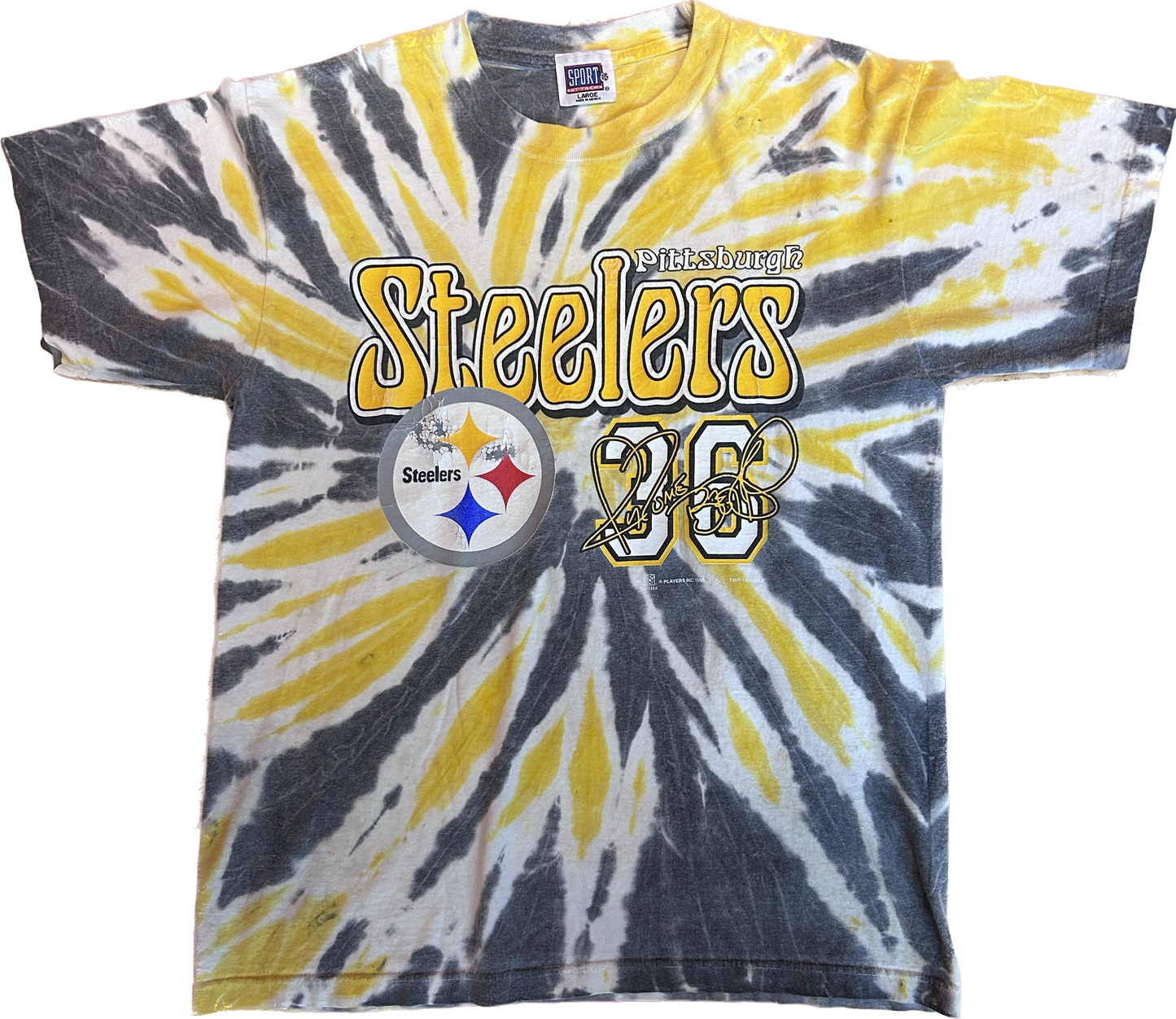 Vintage Steelers tie-dye T-shirt