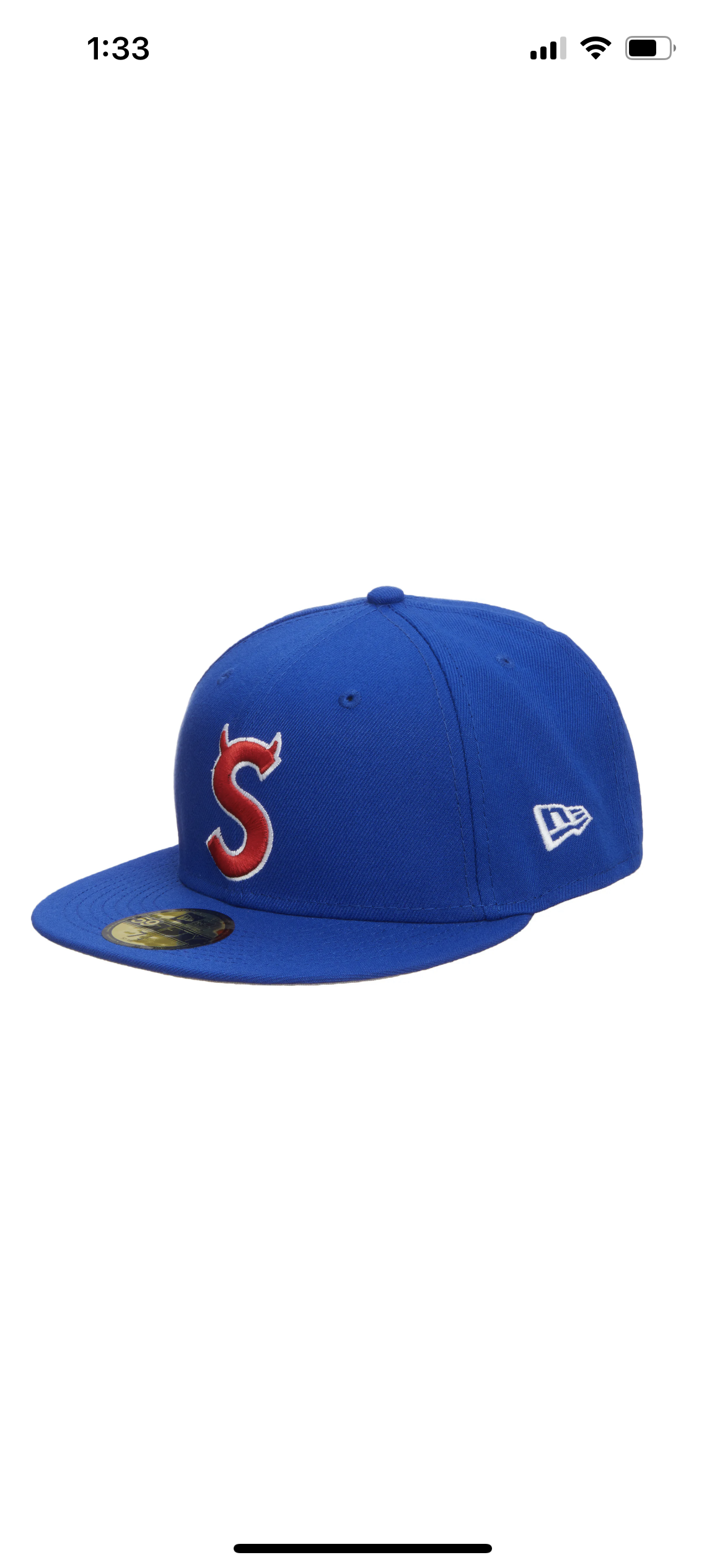 Supreme S Logo New Era (FW22)