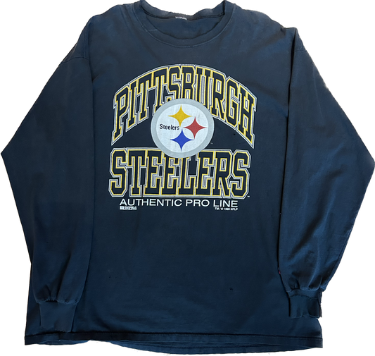 Vintage Pittsburgh Steelers Long Sleeve