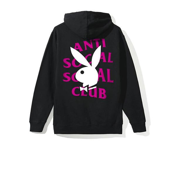 Anti Social Social Club x Playboy Hoodie Black