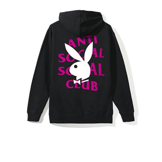 Anti Social Social Club x Playboy Hoodie Black