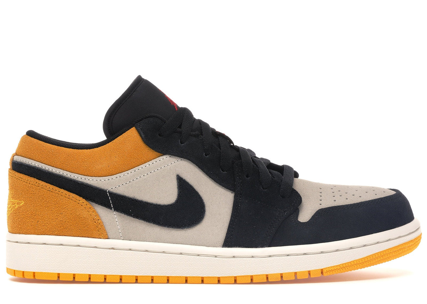 Jordan 1 Low Sail University Gold Black