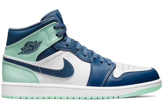 Jordan 1 Mid Mystic Navy Mint Foam