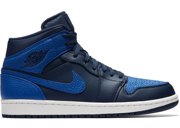 Jordan 1 Mid Obsidian Game Royal