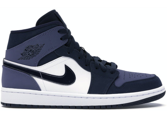 Jordan 1 Mid Obsidian Sanded Purple