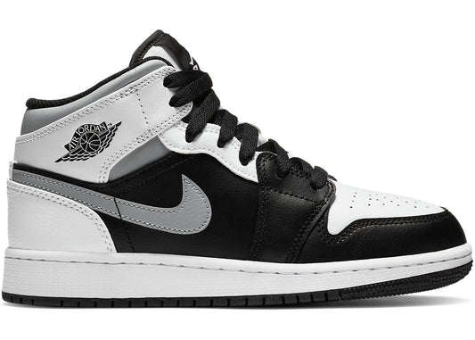 Jordan 1 Mid White Shadow (GS)